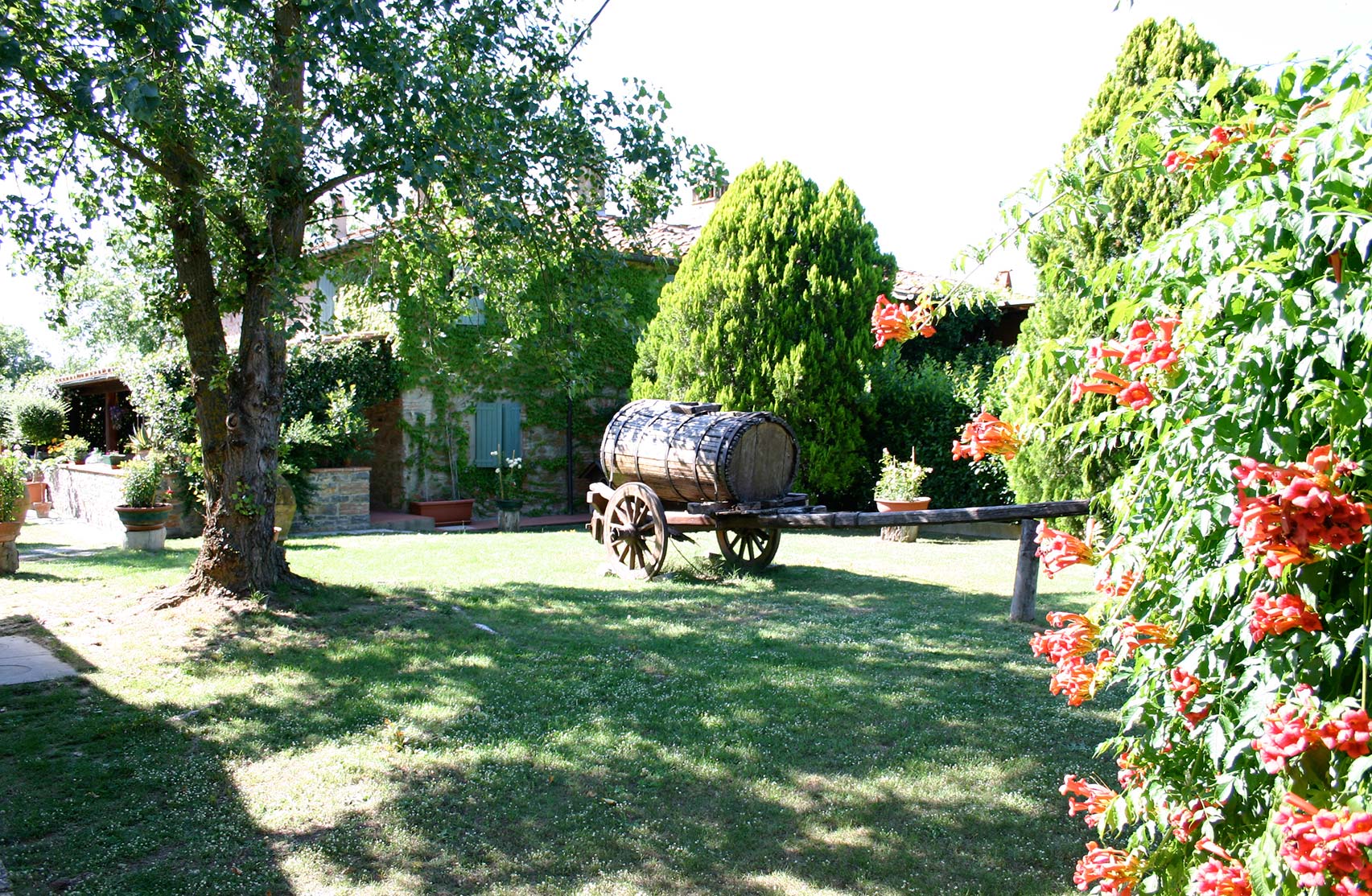 Le Giunchete Cavriglia Chianti Toscana Giardino